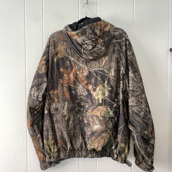 Scent Blocker Plus Men’s XL Hunting Coat Jacket Ultralight Camo Zip Pockets - Picture 5 of 9